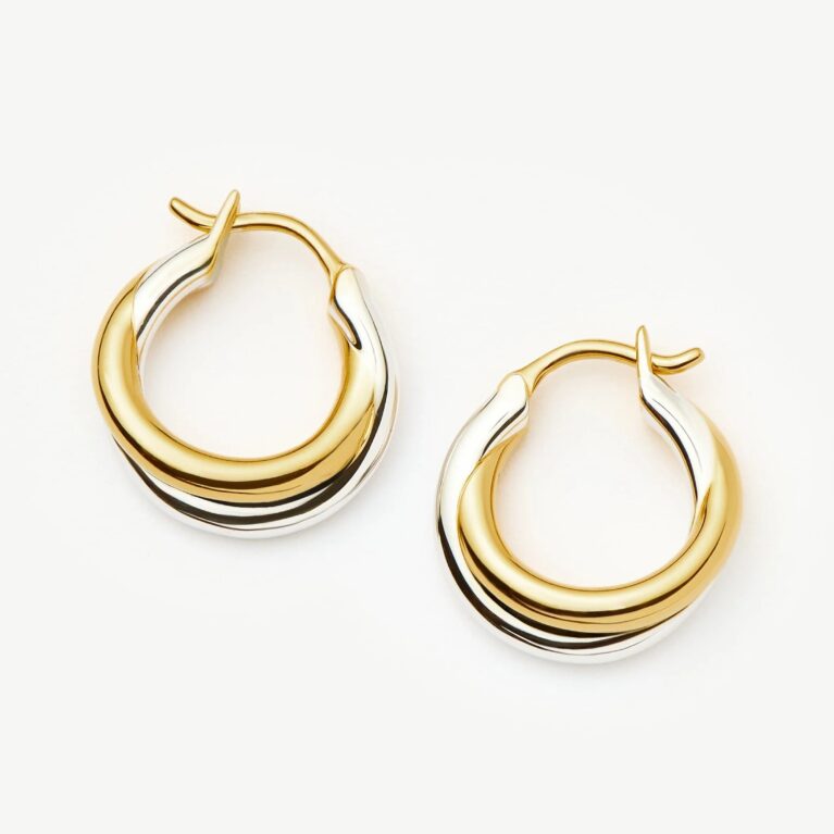 Lucy Williams Entwine Small Hoop Earrings
